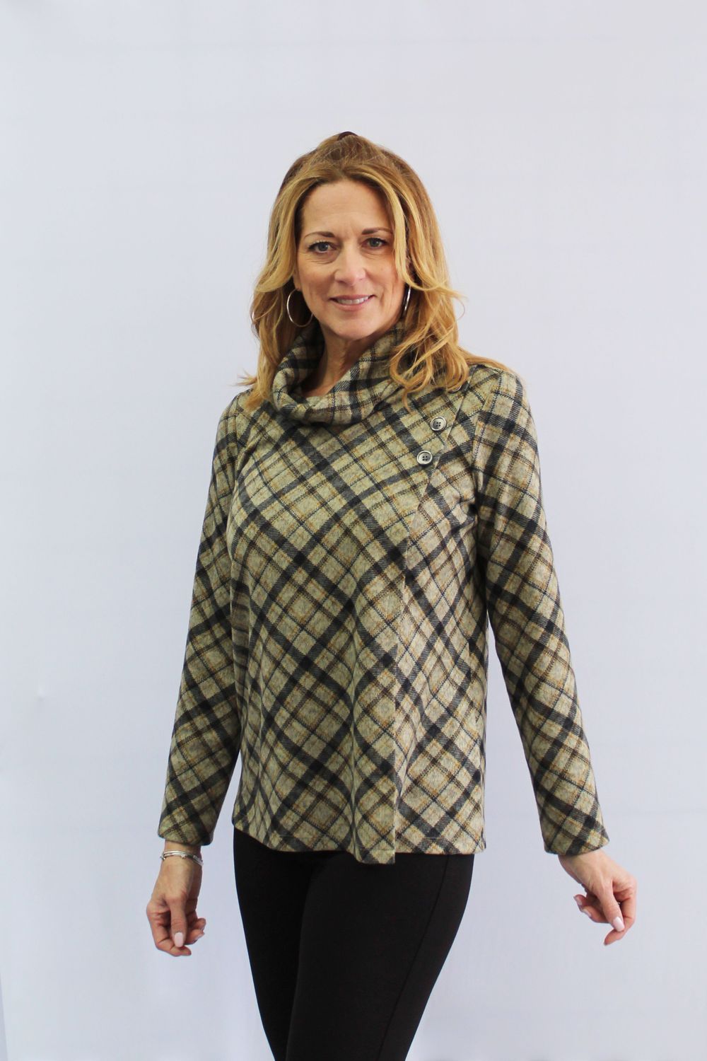 Scotch Print Top 62920 