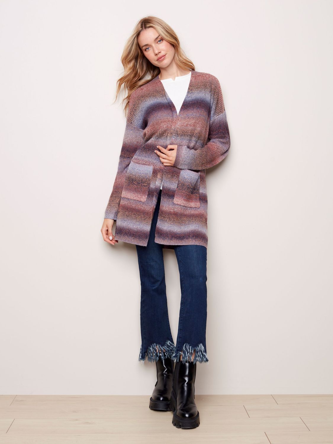 Cardigan With Pockets 2438