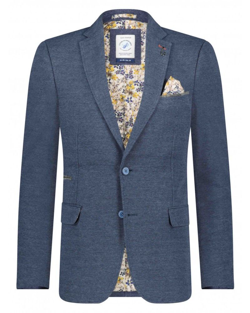 Blue Pique Blazer 