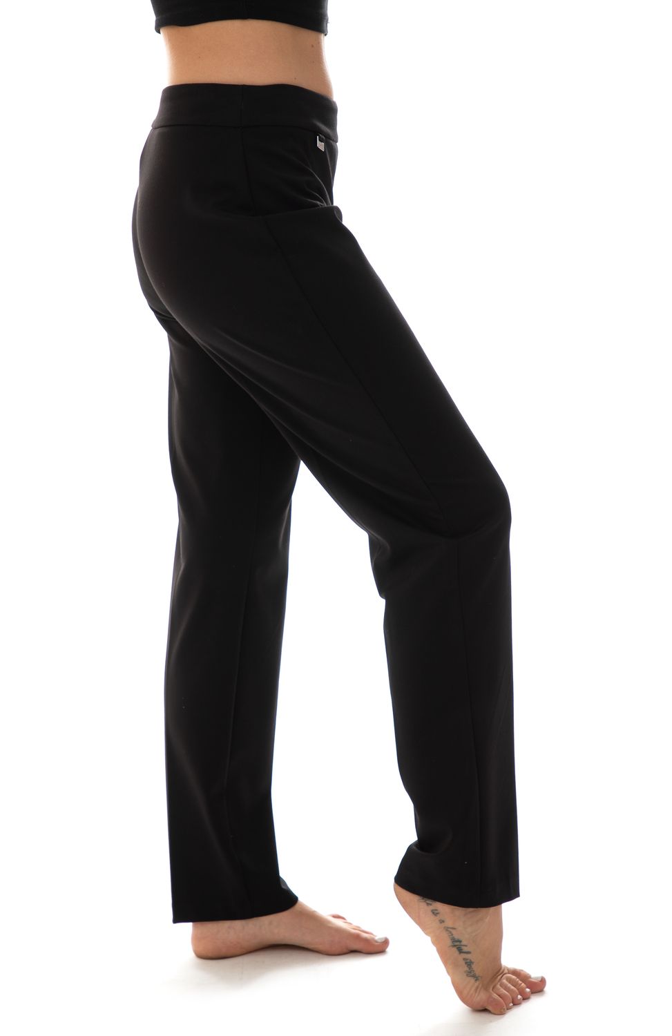 Pull On Pant  Petite 6451P, Color: Black, Size: 2
