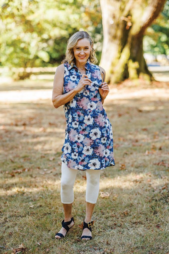Collared Dress With Pockets 14614