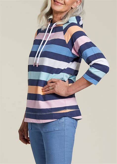 Slub Knit Raglan Hoody 4488O