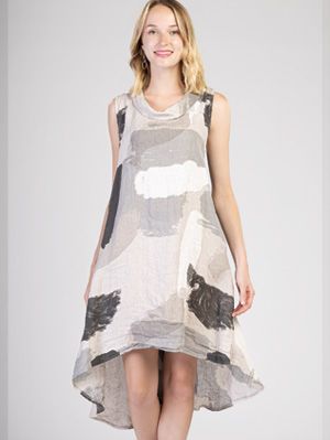 Drop Neck Dress C4141
