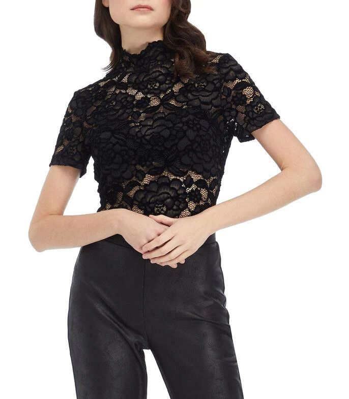 Black Knit Top 219180