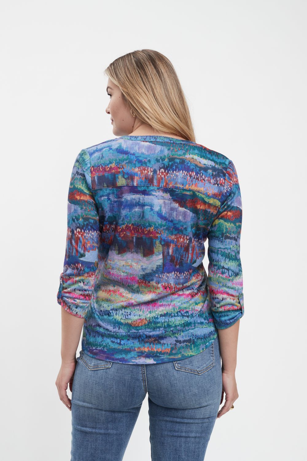 Tab Up Blouse 1088451