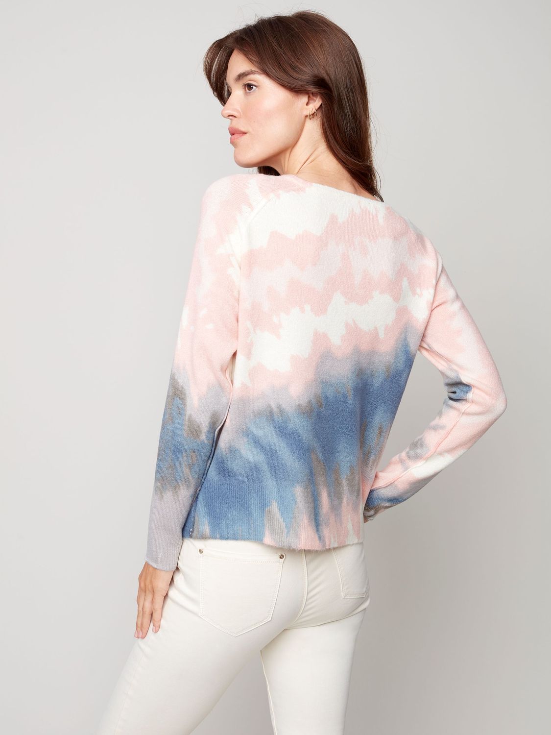 Raglan Sleeve Reversible Sweater 2268