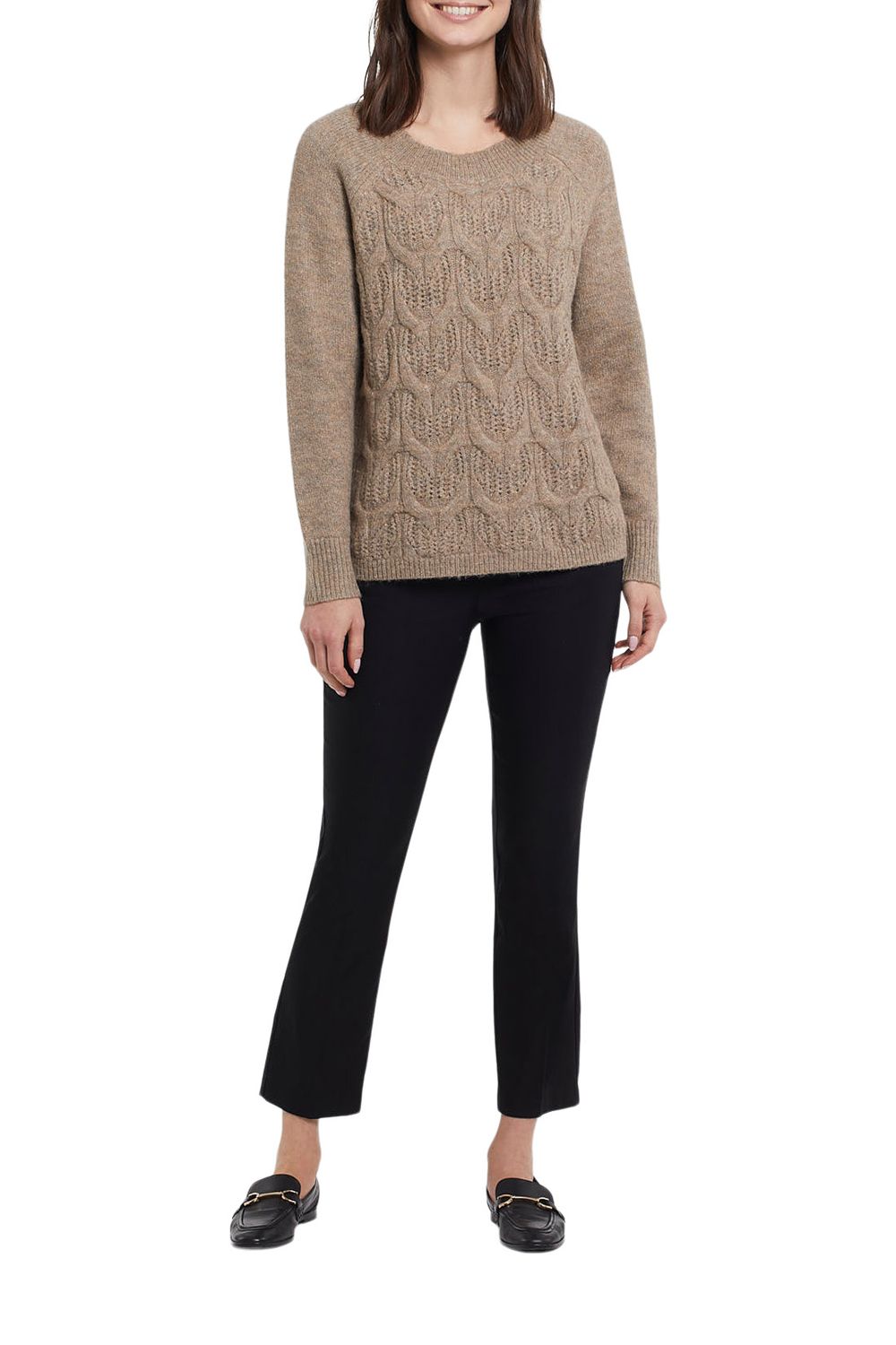 Crewneck Sweater 1110O (More Colors), Color: Merlot, Size: XS