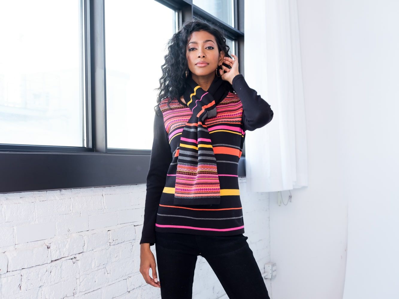 Sweater &amp; Scarf 40250