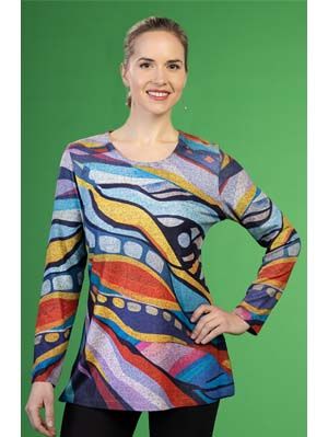 Printed Tunic V9859