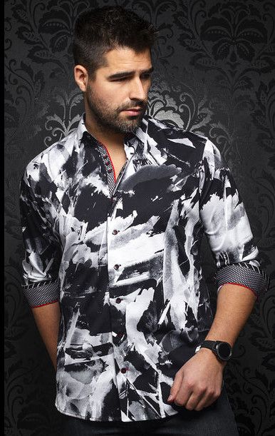 Brisbane Black &amp; White Shirt 