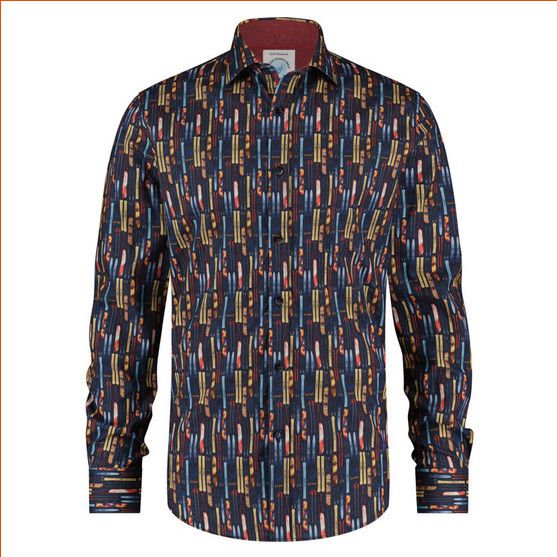 Shirt Ski and Board Navy 25.01.026