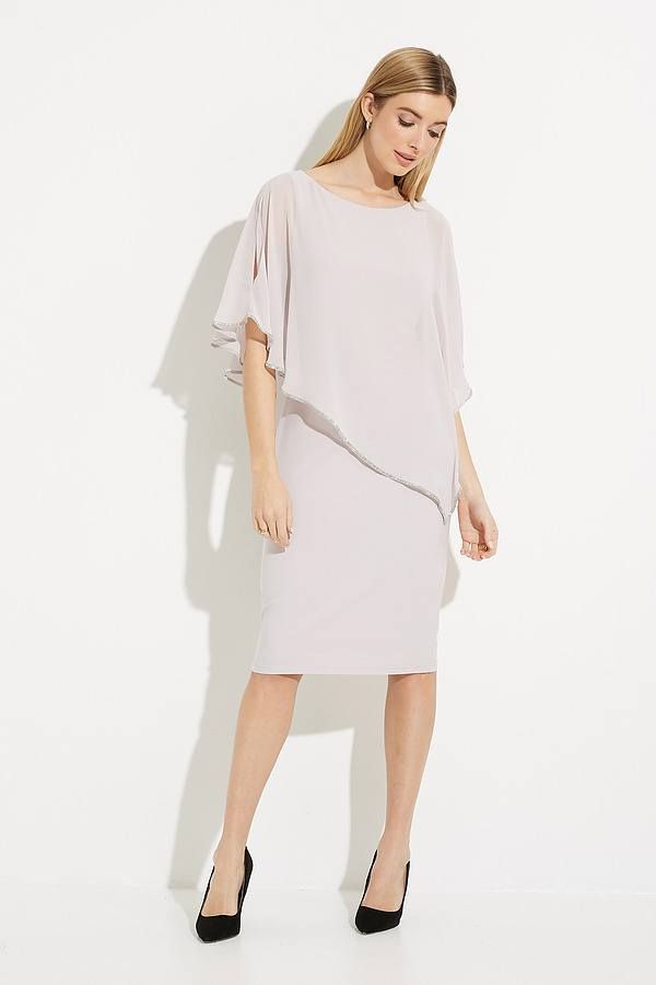 Chiffon Overlay Dress Style 223762