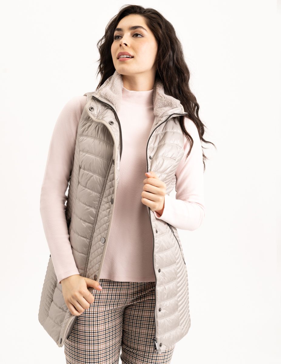 Longer Length Woven Vest R3784 (More Colors)
