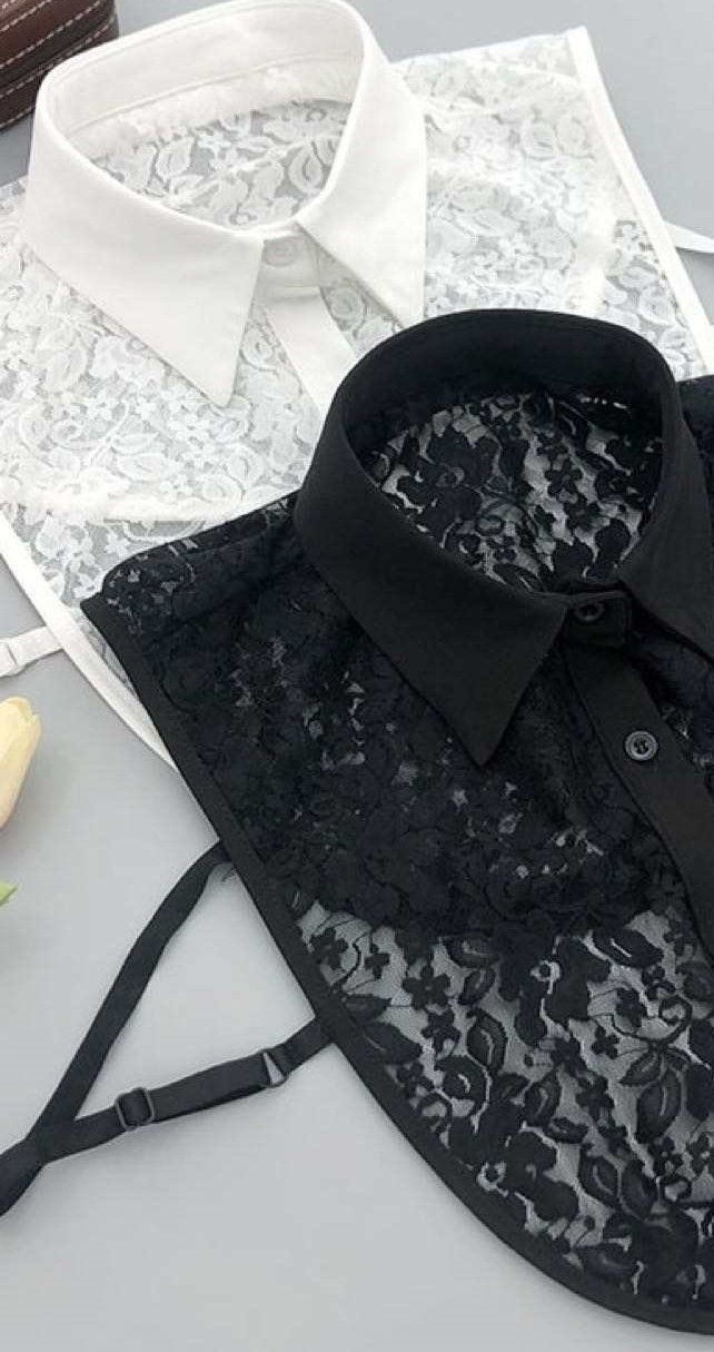 Collar With Lace 133 
