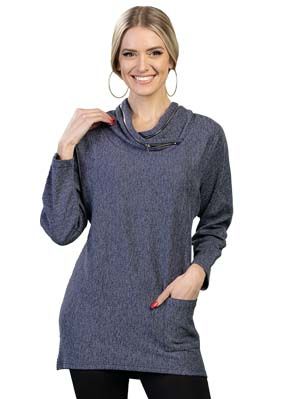Flair Tunic With Pocket V9826