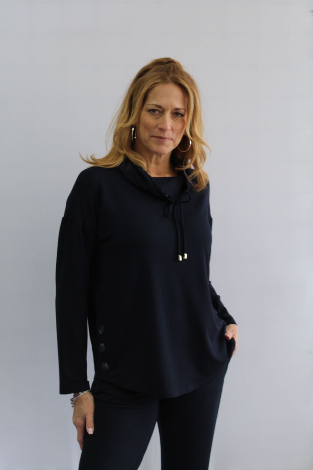 Fench Terry Navy Top 62520