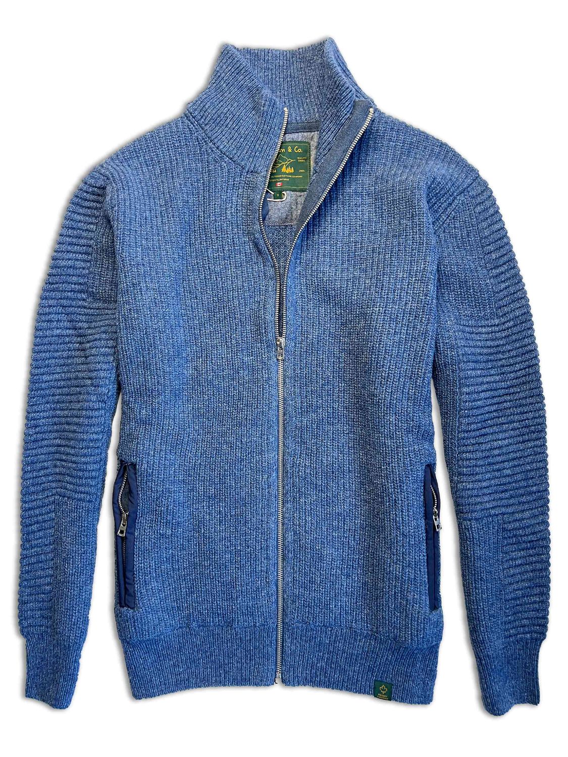 Men's 32 oz - Wool Full-zip Cardigan 