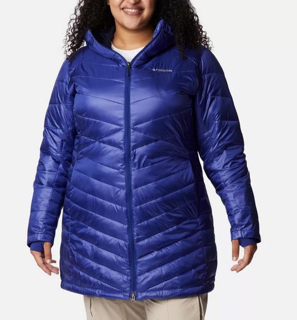 Joy Peak™ Omni-Heat™ Infinity Mid Insulated Hooded Jacket - Plus Size