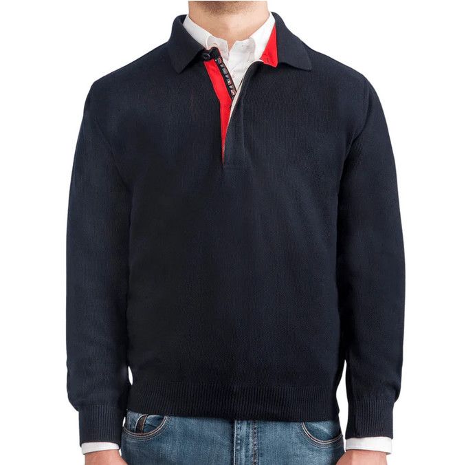 Italian Sweater Navy 