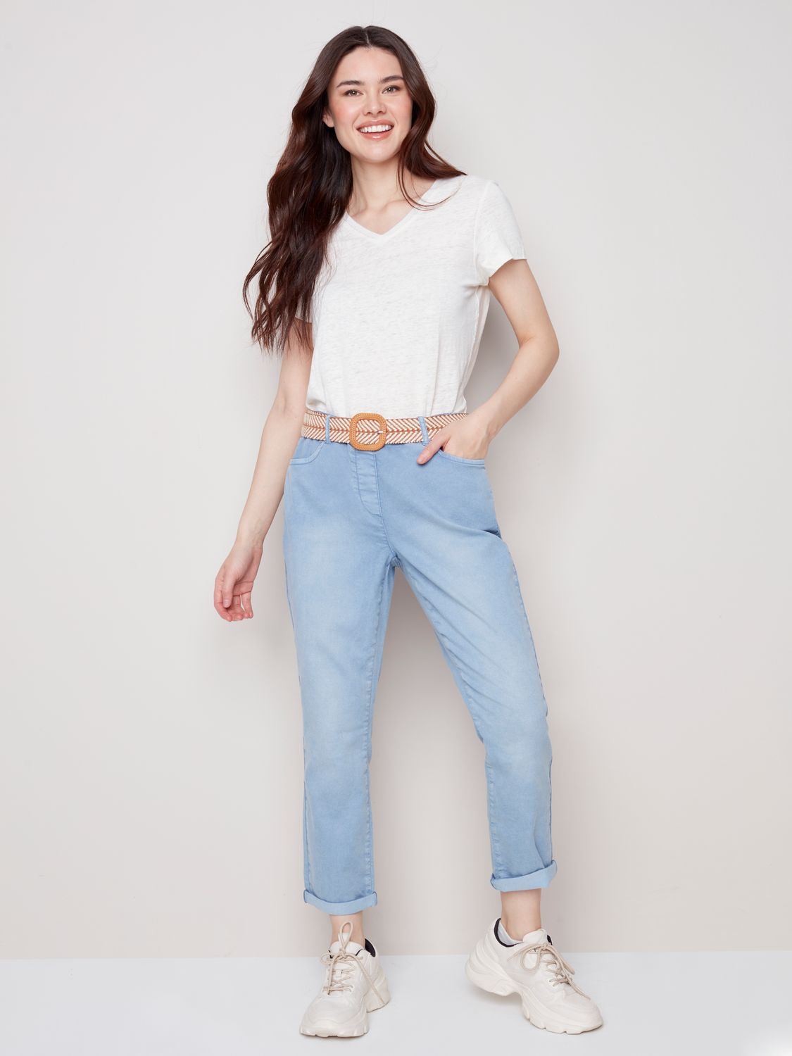 Pull On Pant &amp; Belt 