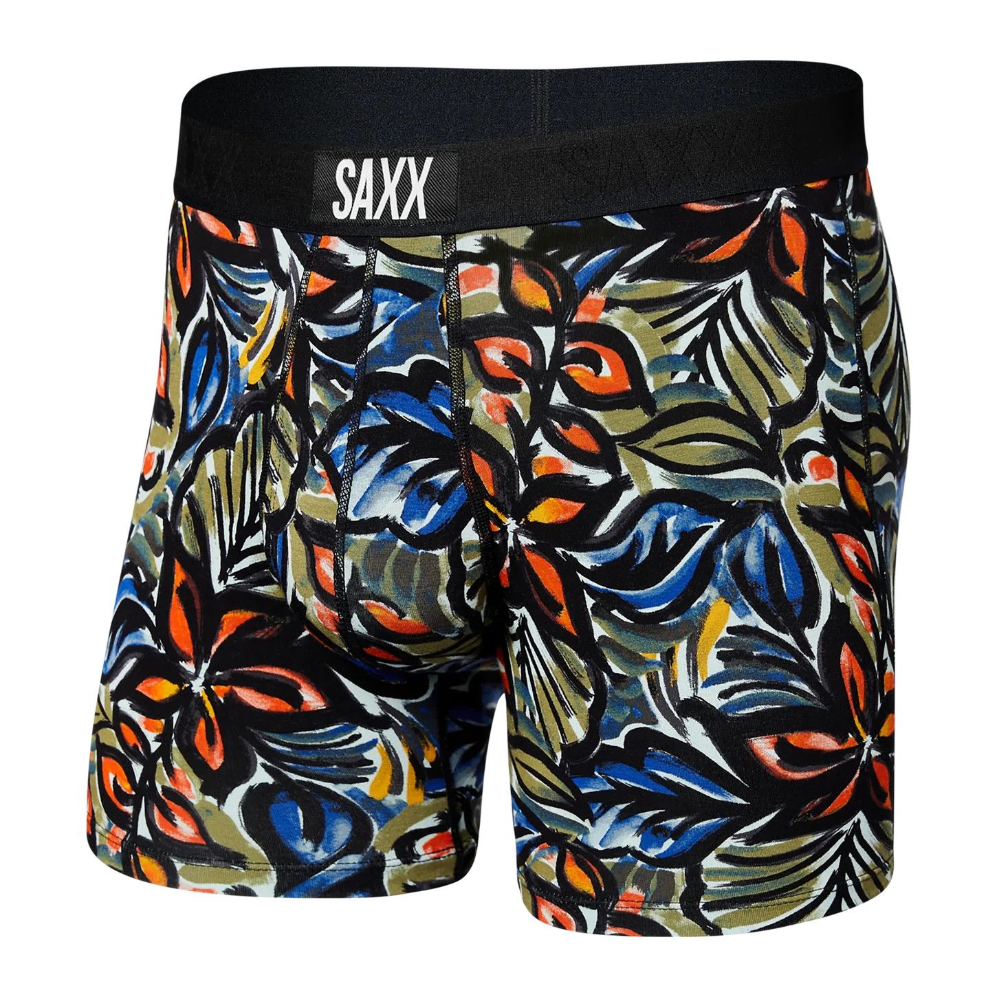 Ultra  Super Soft  Boxer Brief / Painterly Paradise- Multi 