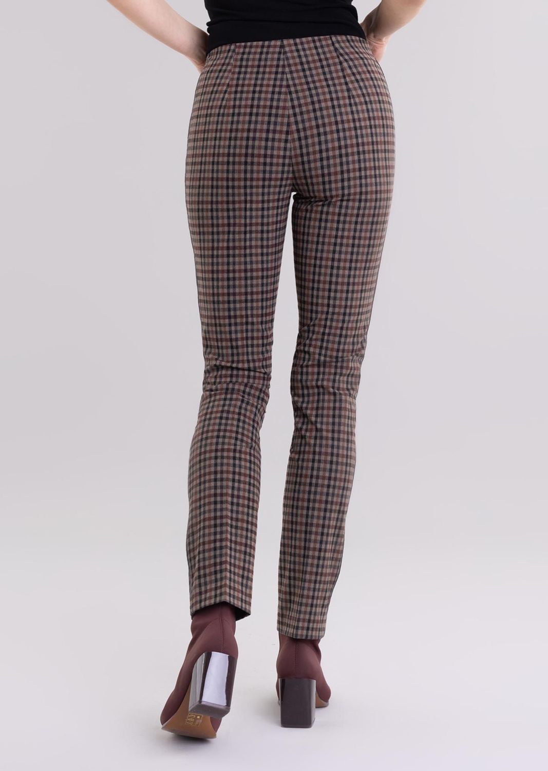 Emery Check Pattern 29" Ankle Trouser 89656
