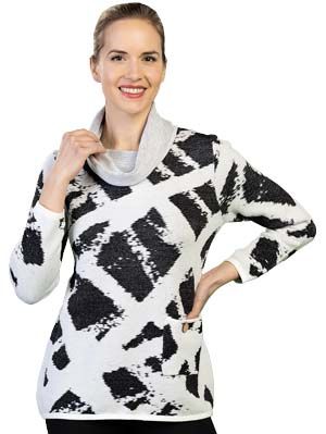 Cowl Neck Tunic V9824