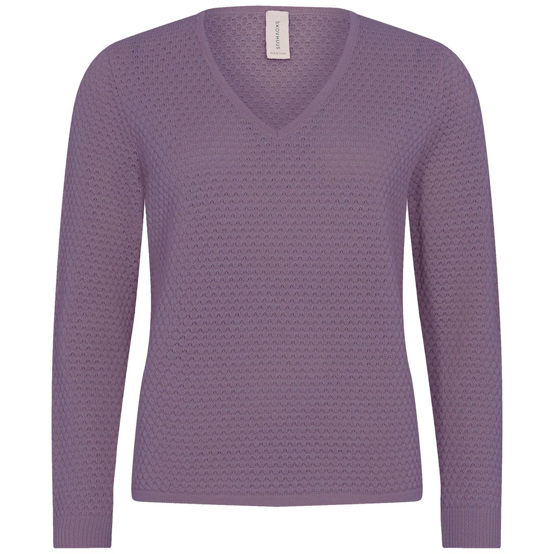 Solid V Neck 2822