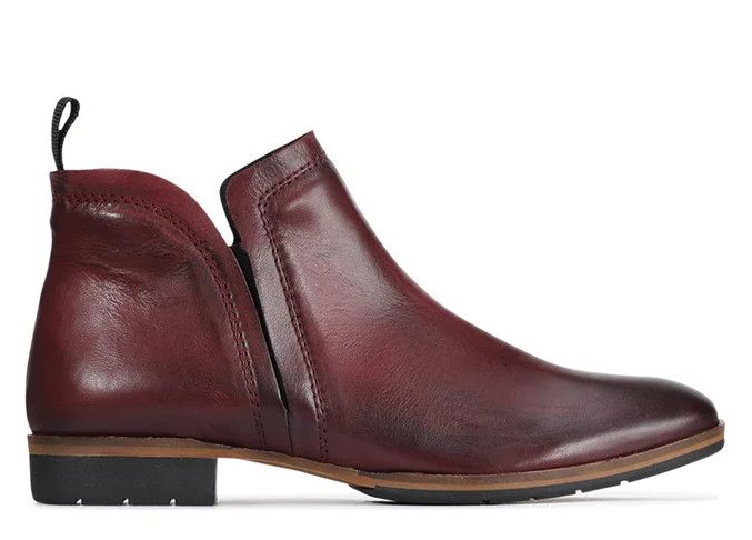 Gaid Leather Ankle Boots 