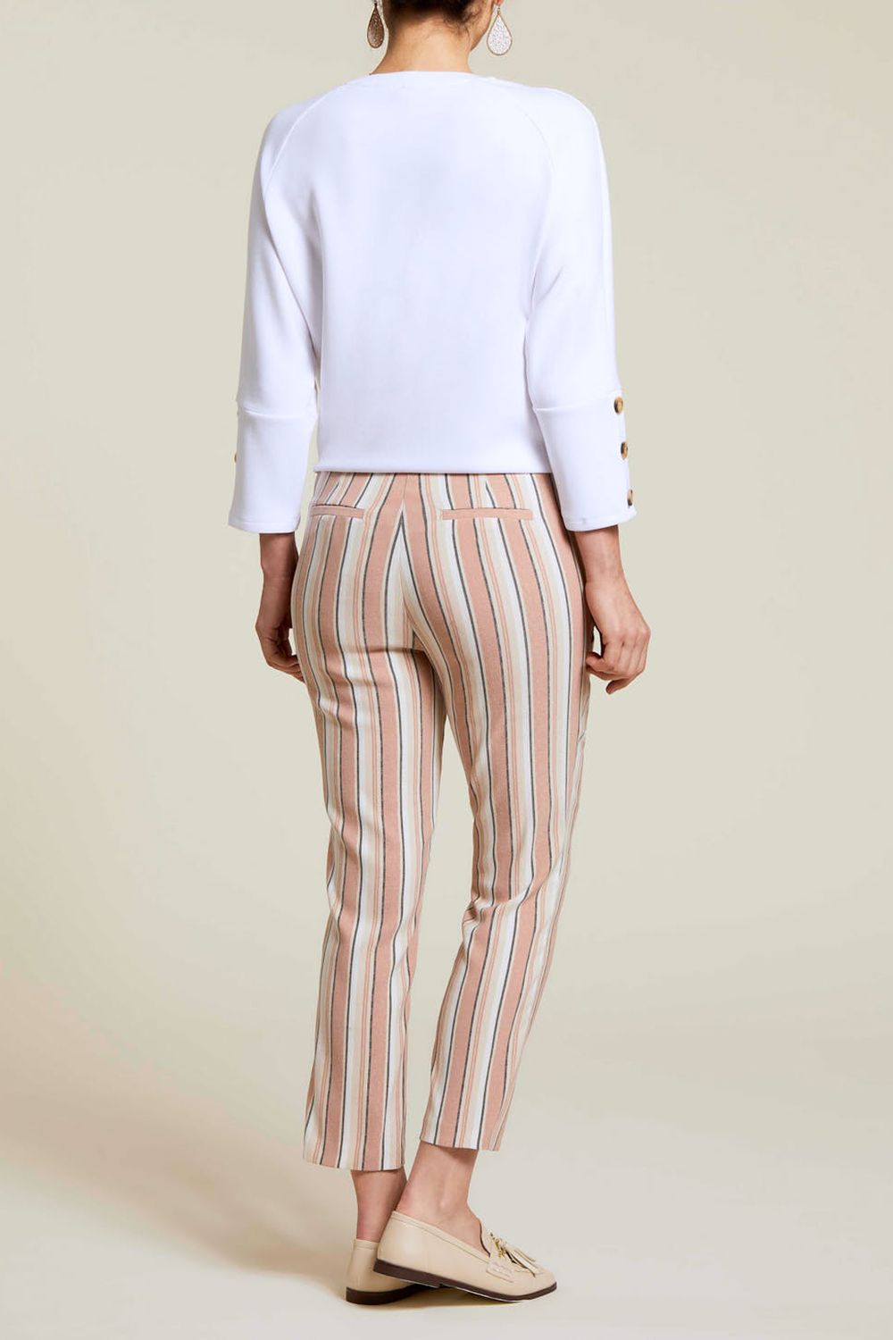 Stretchy Striped Carpsi 1282O