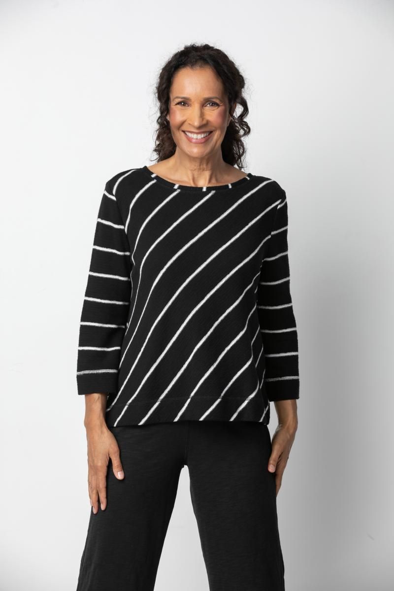 Striped Boxy Crew 85105