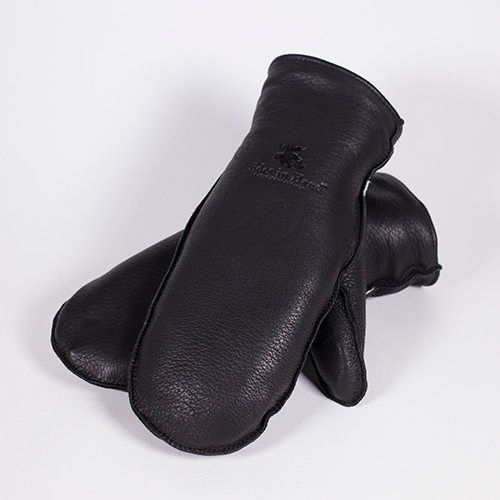 No-cuff Deerskin Mitt