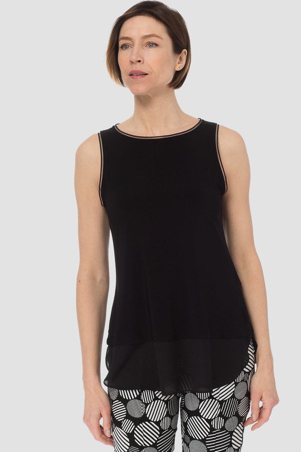 Georgette Cami Style 183126, Color: Black, Size: 12
