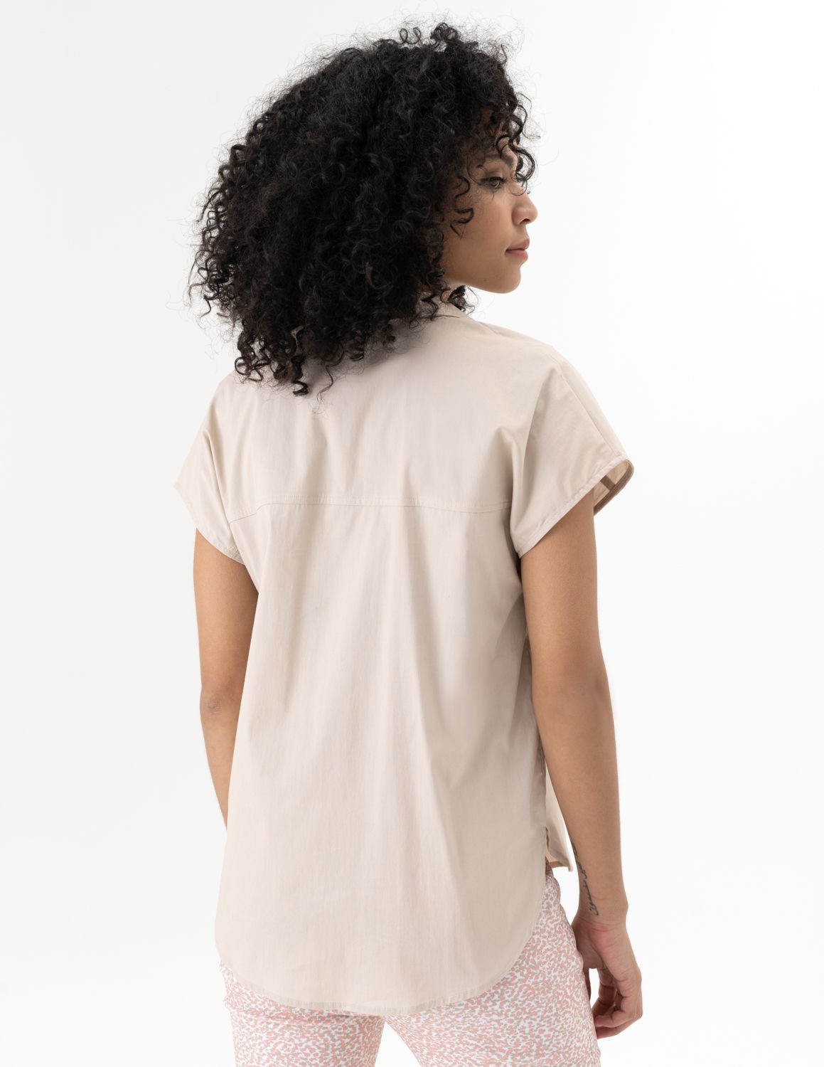 Woven Blouse R5020-790  Cashew