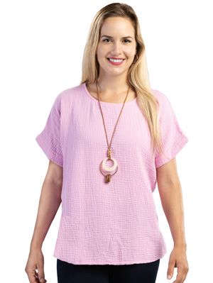 Top With Necklace C4137