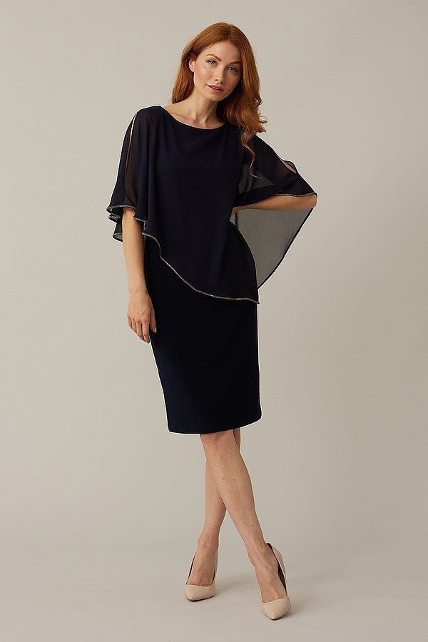 Chiffon Overlay Dress Style 223762