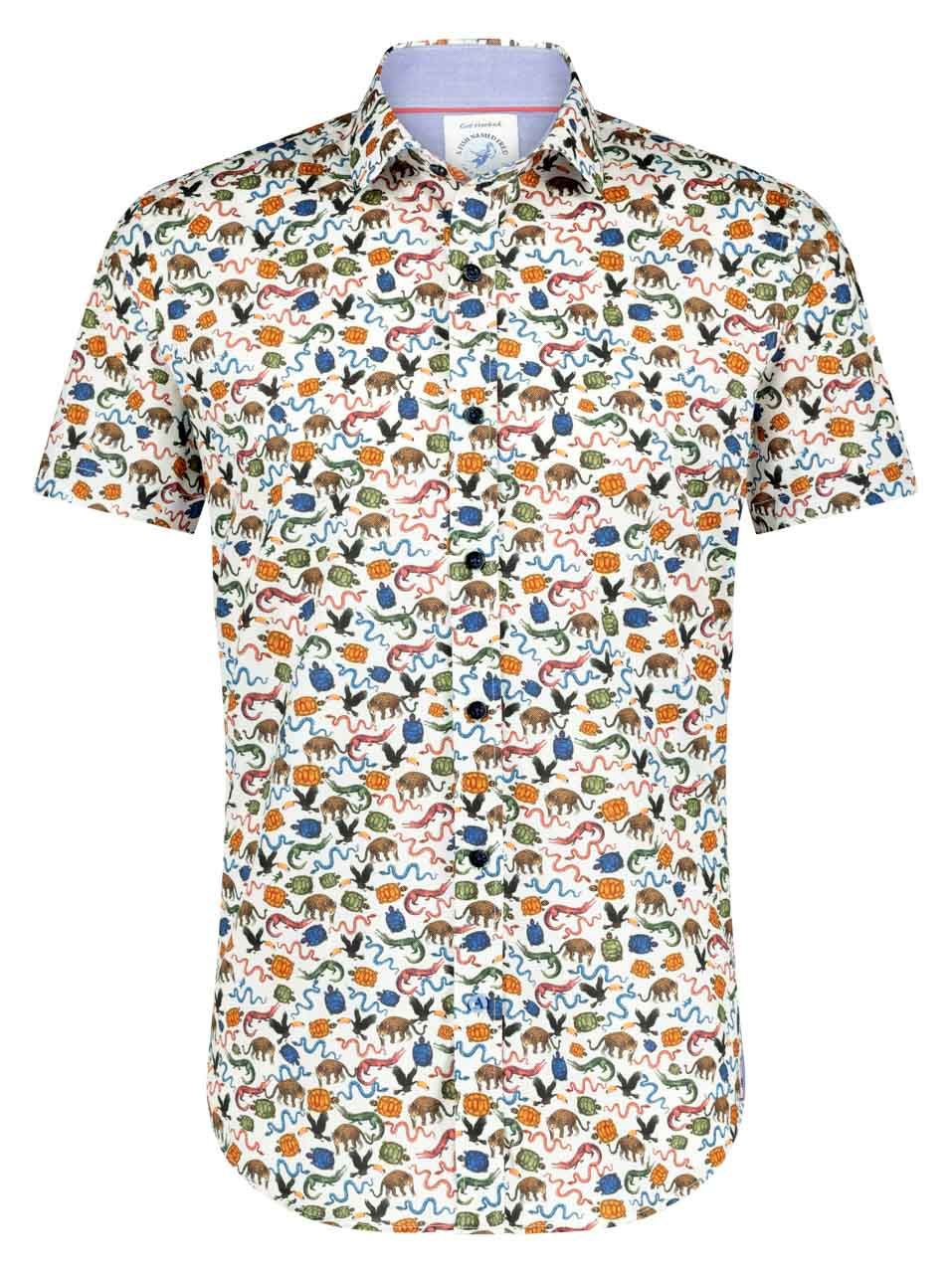 Short Sleeve Amazon Animals Shirt 26.03.092
