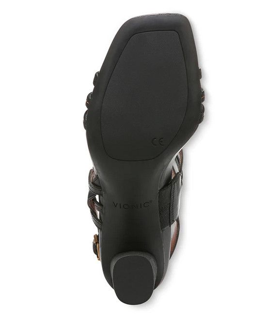 Zaphira Heeled Leather Sandal