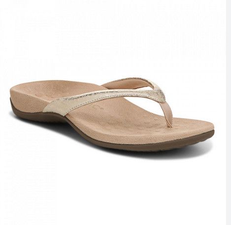 Dillon Toe Post Sandal Gold