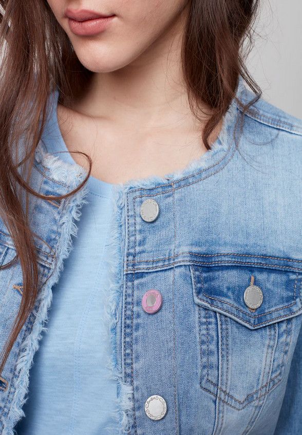 Light Blue Denim Jacket C6243-431A