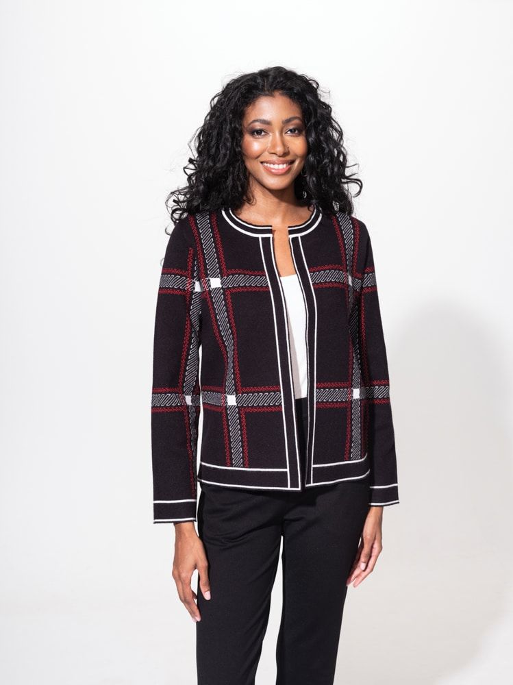 Cardigan A42030, Color: Black, Size: XS