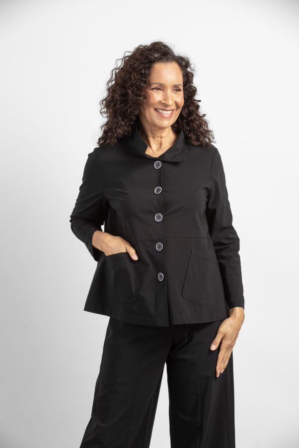 Easy Swing Jacket 16902, Color: Black, Size: XS