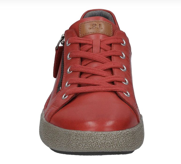 Claire 13 Leather Sneaker 69913, Color: Red, Size: 36