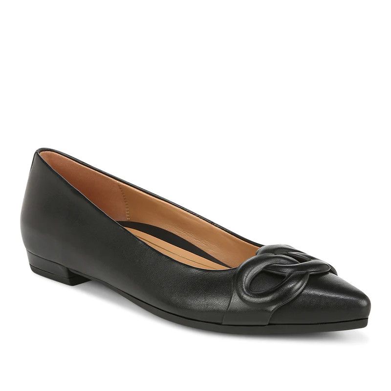 Arielle Flat, Color: Black, Size: 6