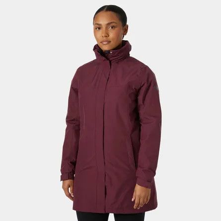 Women's Aden Insulated Rain Coat 62649-658, Color: Hickory, Size: S