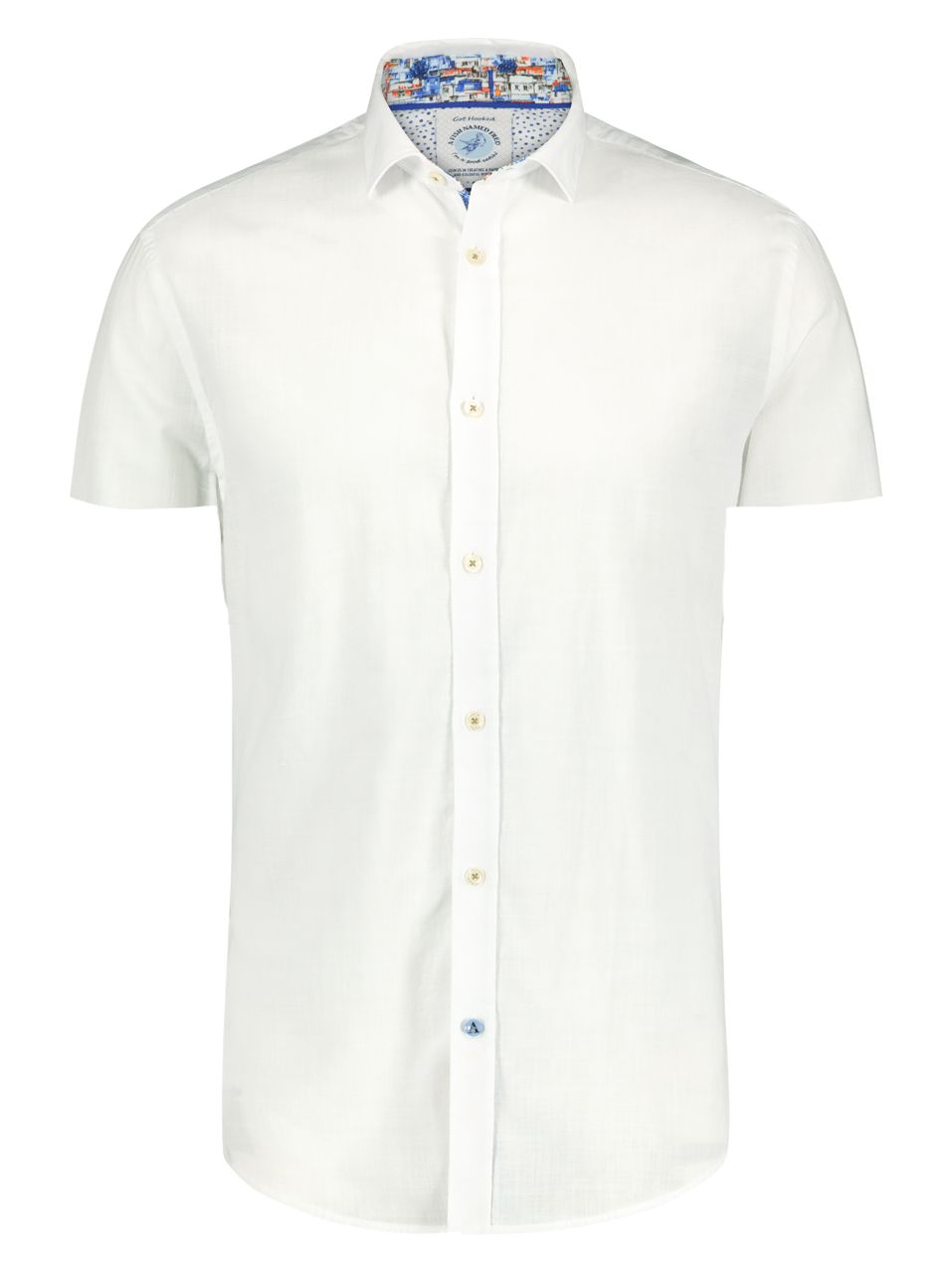 Short Sleeve Linen Shirt 26.03.183
