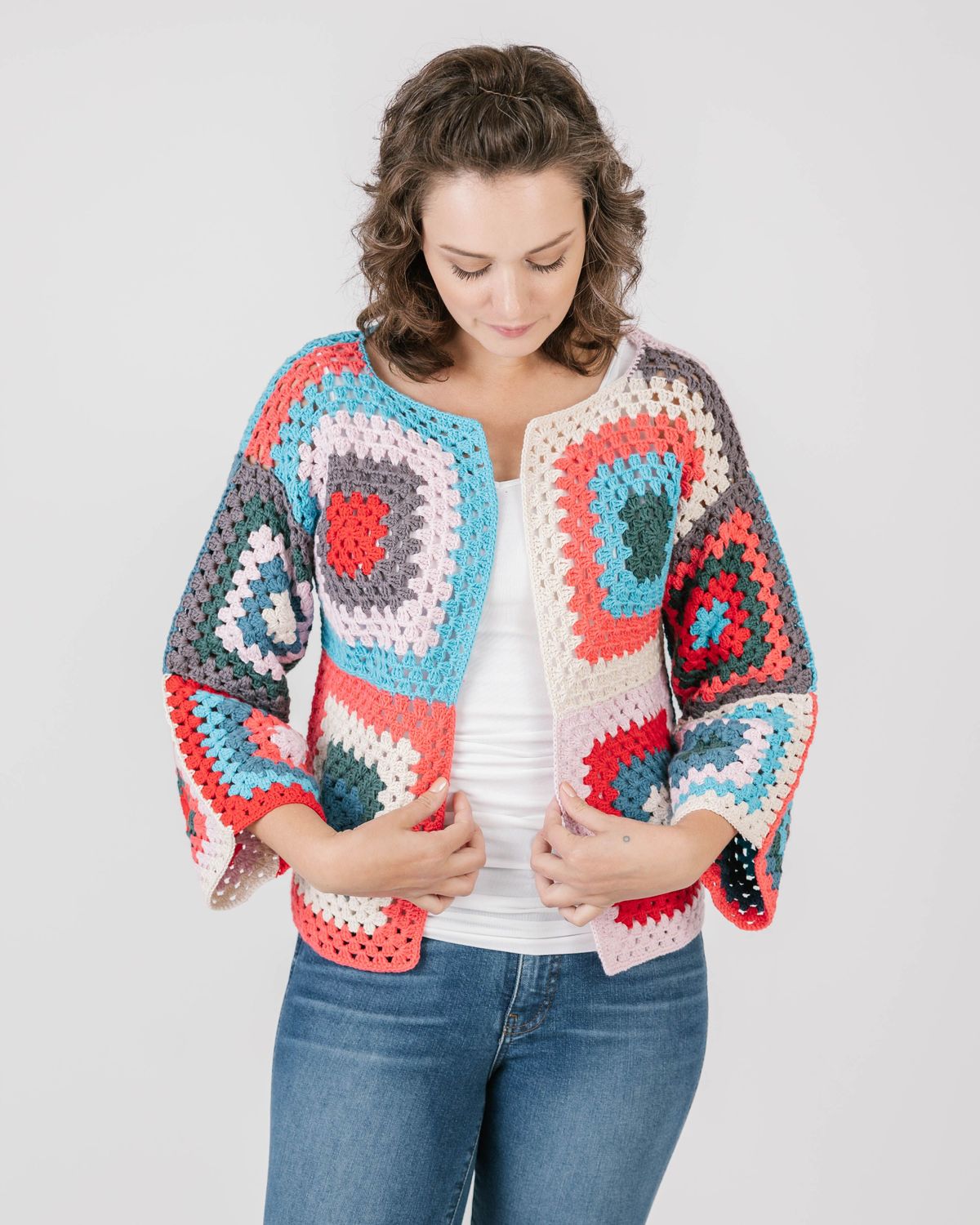 Julie Cardigan 5097, Color: Multi