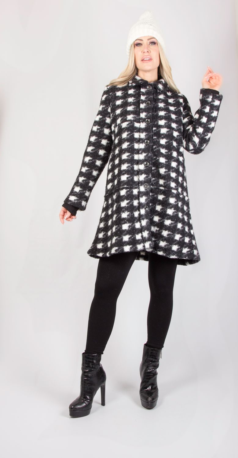 Black/Snow Coat 538-7034, Size: XS
