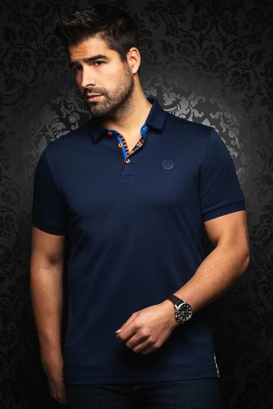 Eagle Polo Shirt, Color: Purple, Size: 3/M