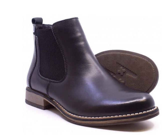Berlina 01 Waterproof Leather Boots 717181, Color: Black, Size: 36